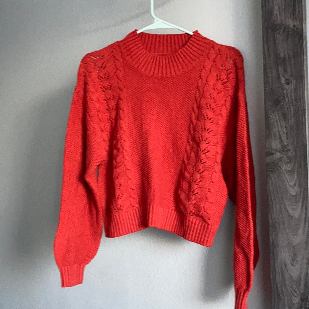 Billabong Pull Over Reddish/Orange Sweater